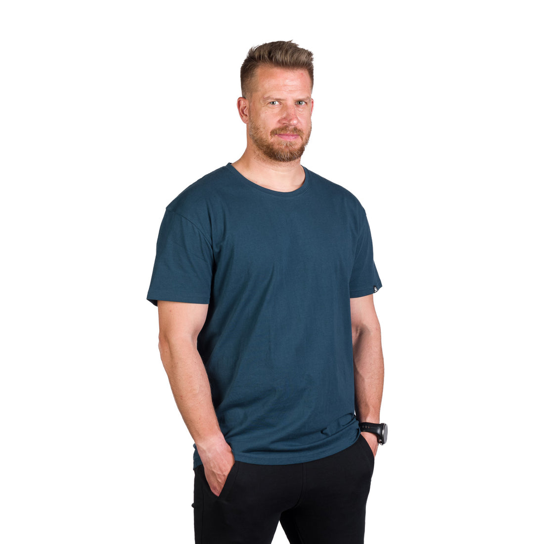 TR-3963SP men's oversized t-shirt from organic cotton TYREL