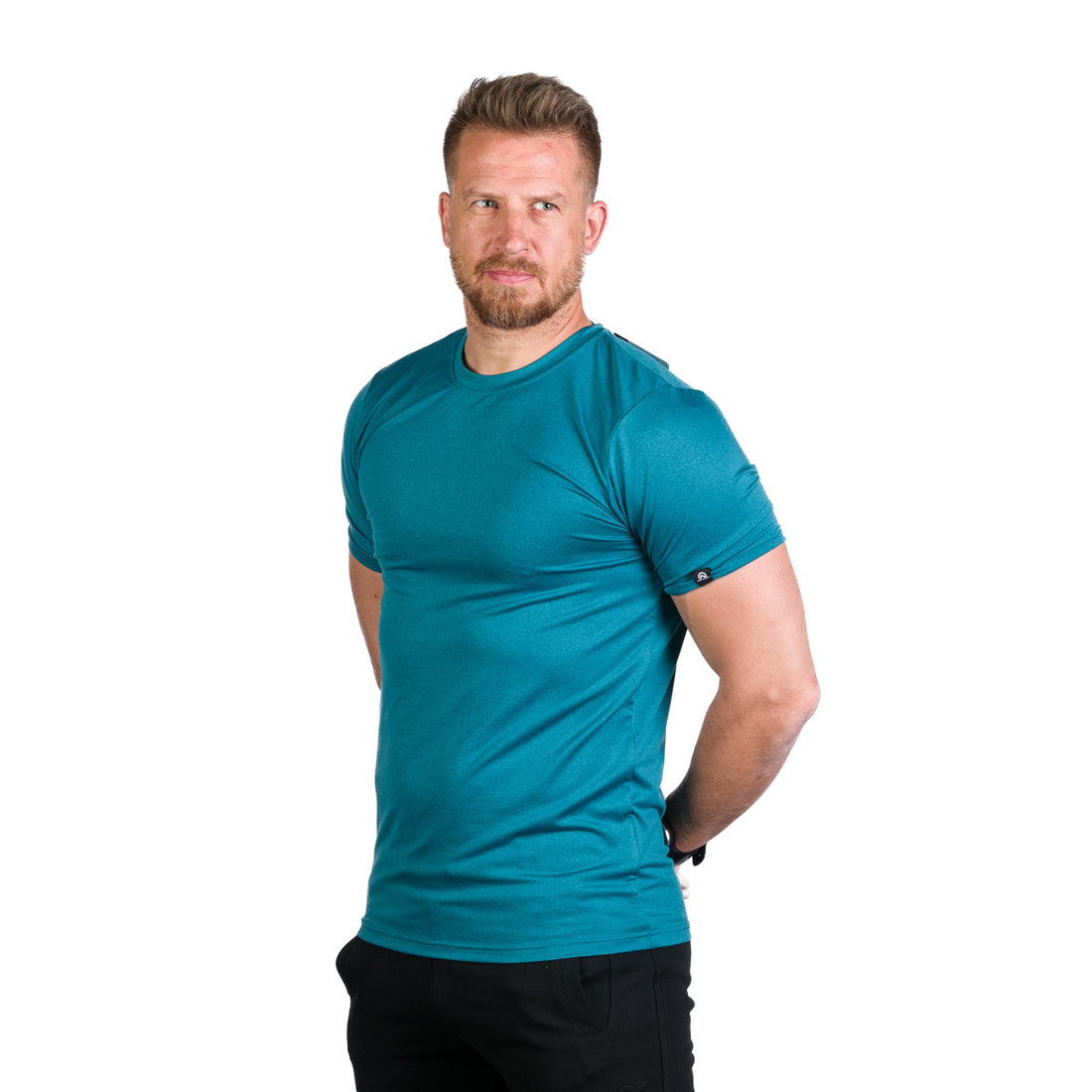 TR-3964SP men's active t-shirt from recycled fibers BRENTON