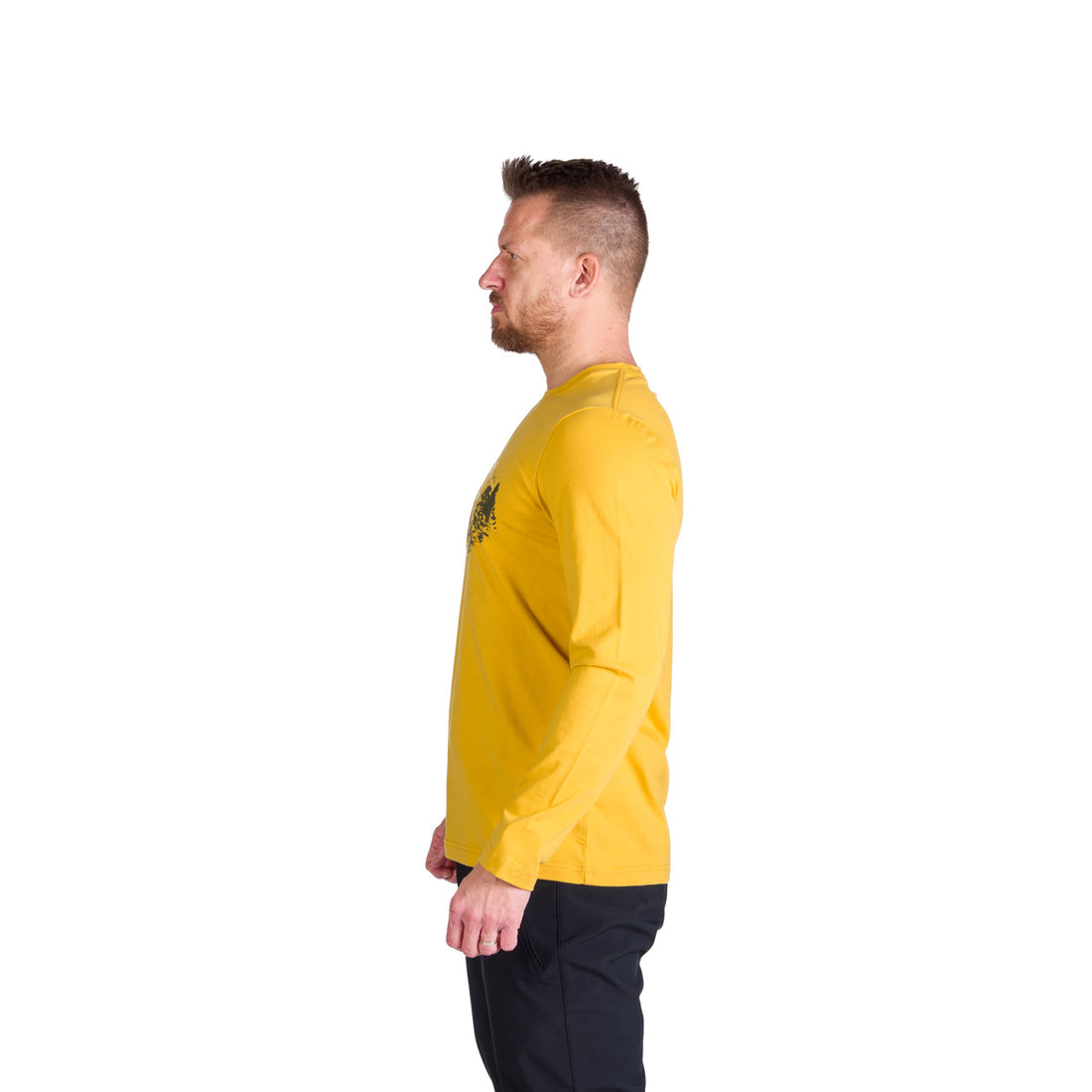 TR-3980OR men's outdoor combed cotton t-shirt with print STEWART