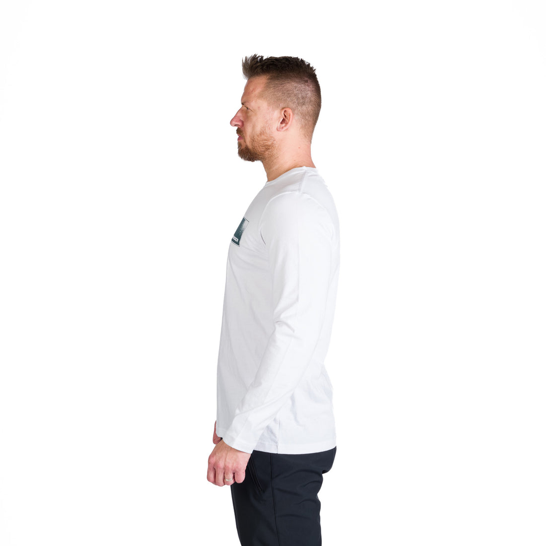 TR-3983OR men's outdoor combed cotton t-shirt with print RUSH
