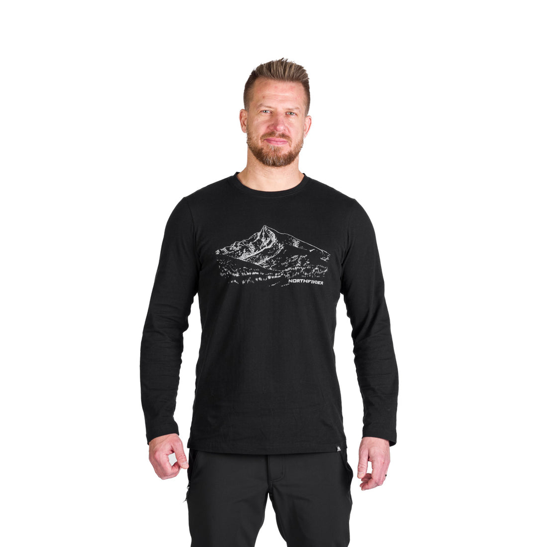 TR-3984SP men's leisure combed cotton t-shirt with print THORNTON