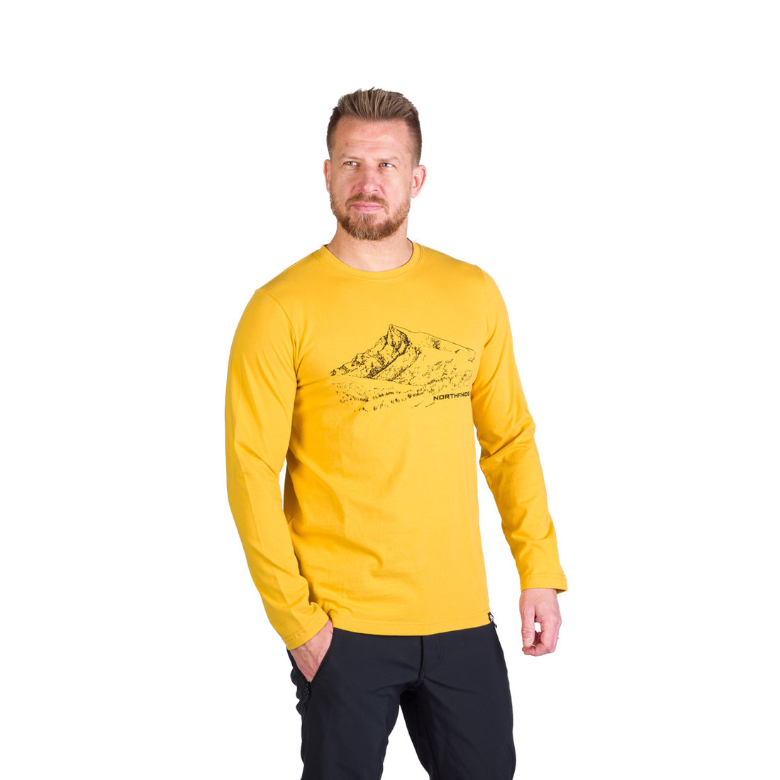 TR-3984SP men's leisure combed cotton t-shirt with print THORNTON