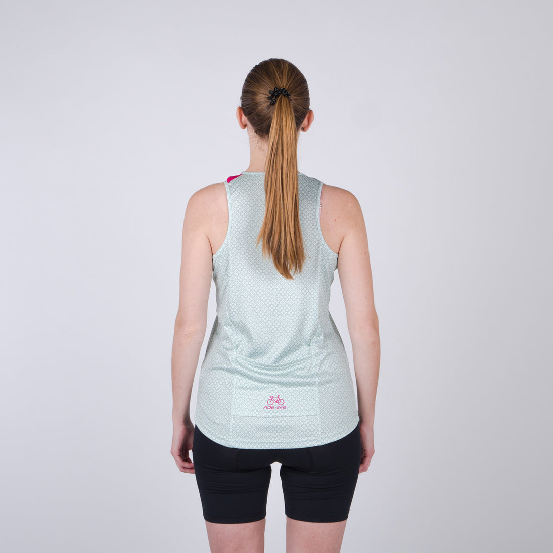 TR-4538MB women's e-bike t-shirt tang with print DESMIRA