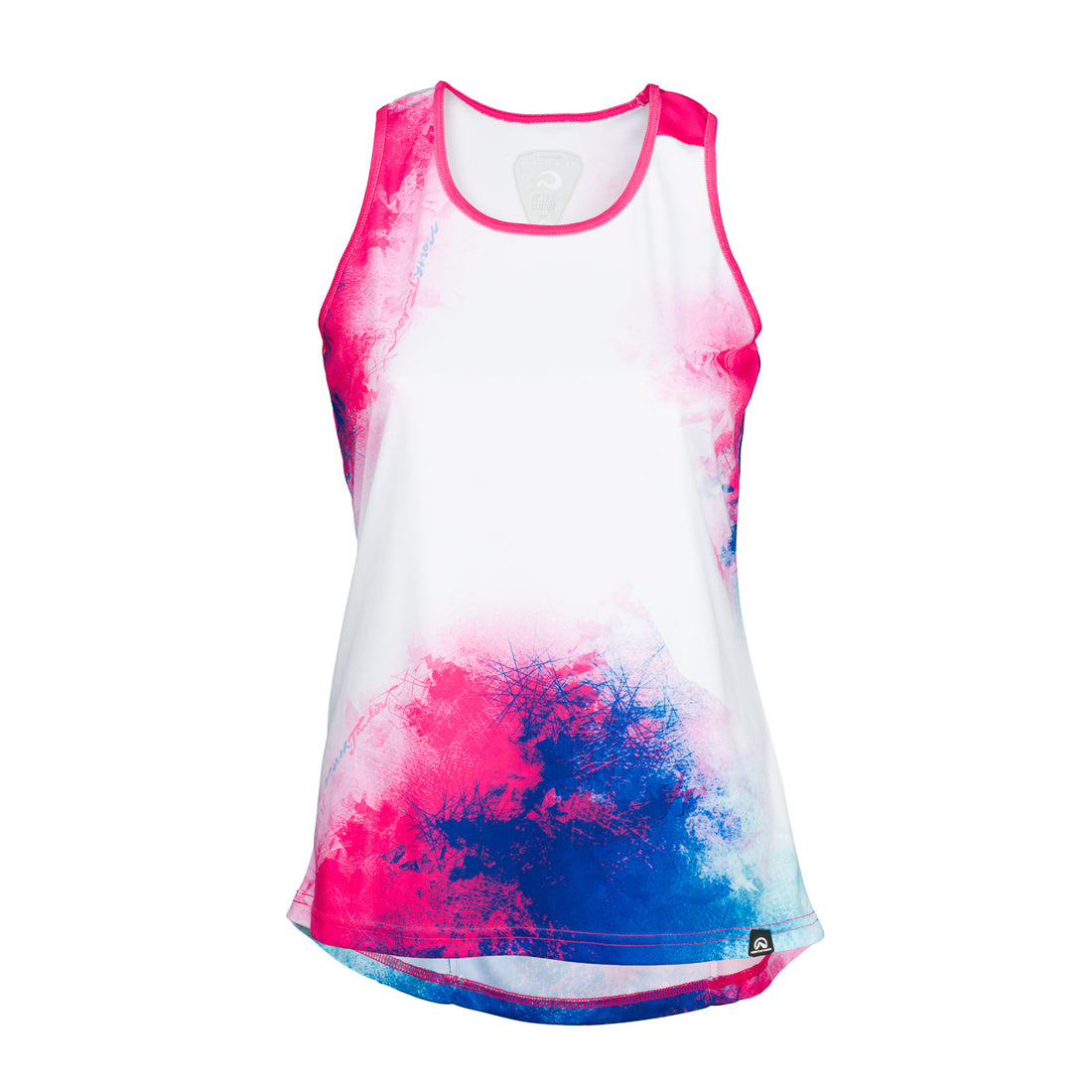 TR-4538MB women's e-bike t-shirt tang with print DESMIRA