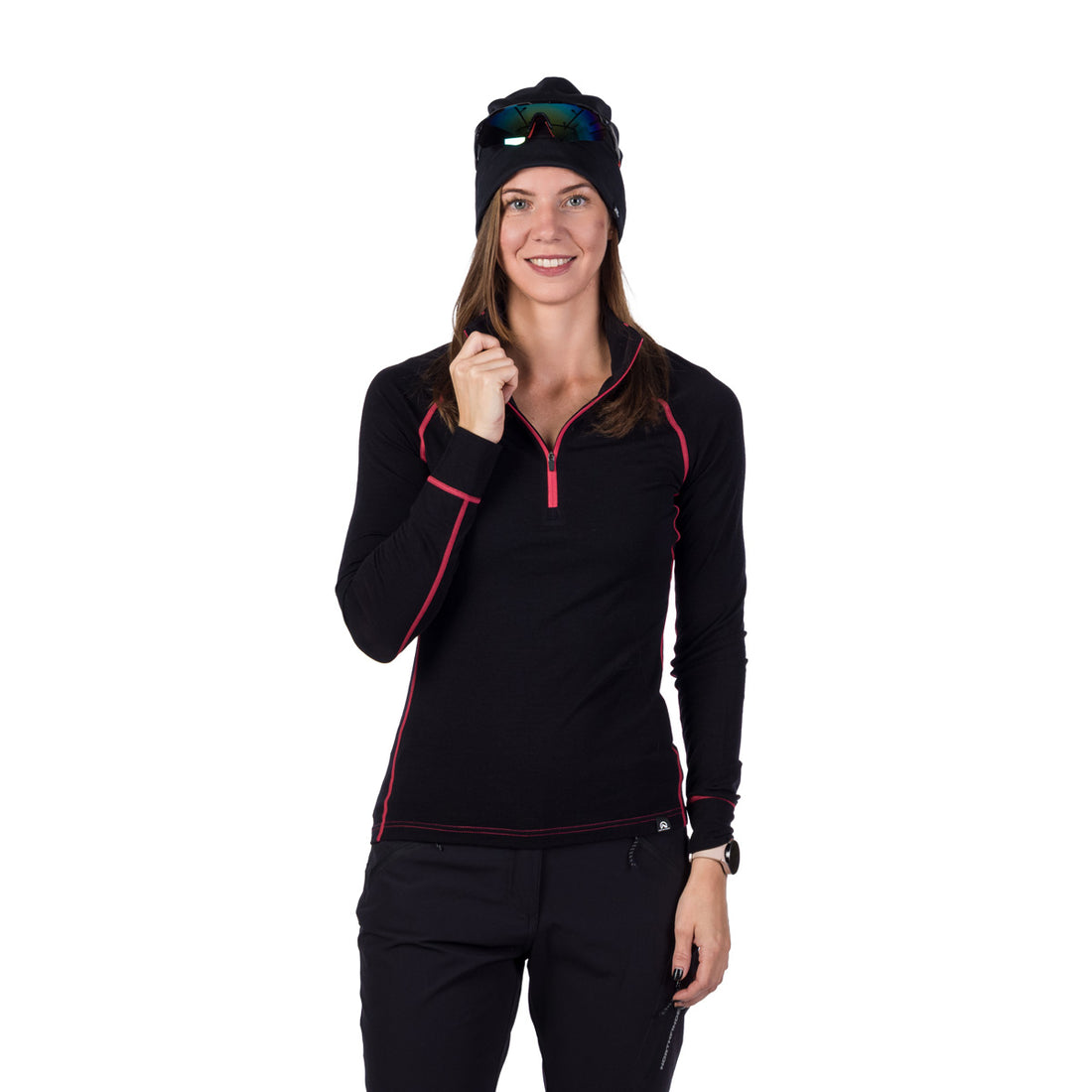 TR-4549SKP women's ski-touring merino T-shirt SUCHA
