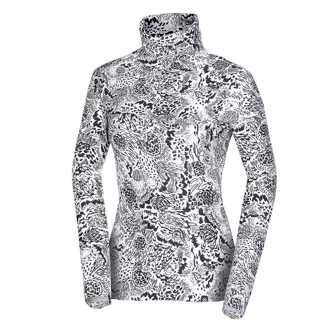 TR-45502SKP women's ski-touring t-shirt high neck KRALOVA