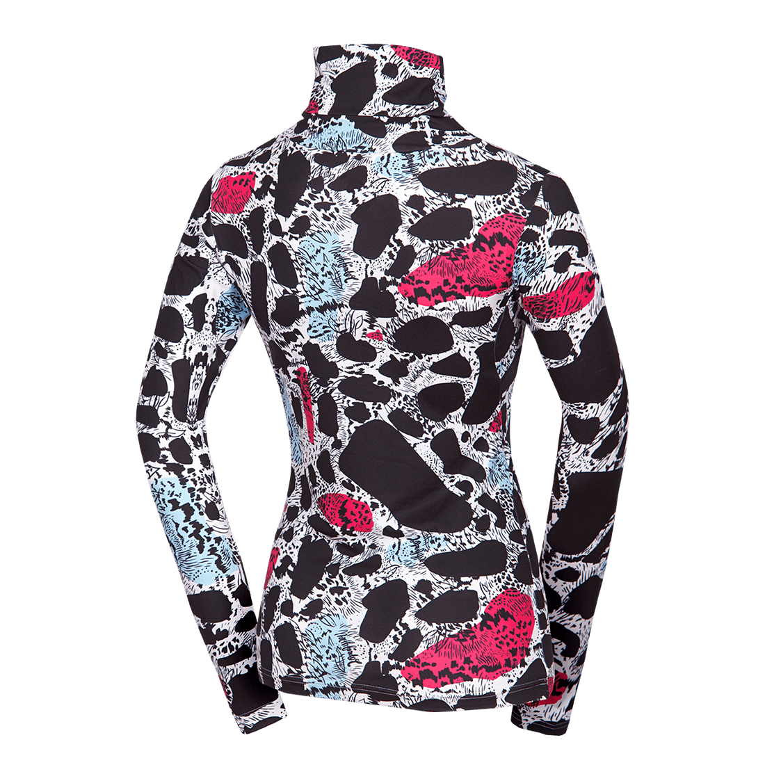TR-45502SKP women's ski-touring t-shirt high neck KRALOVA
