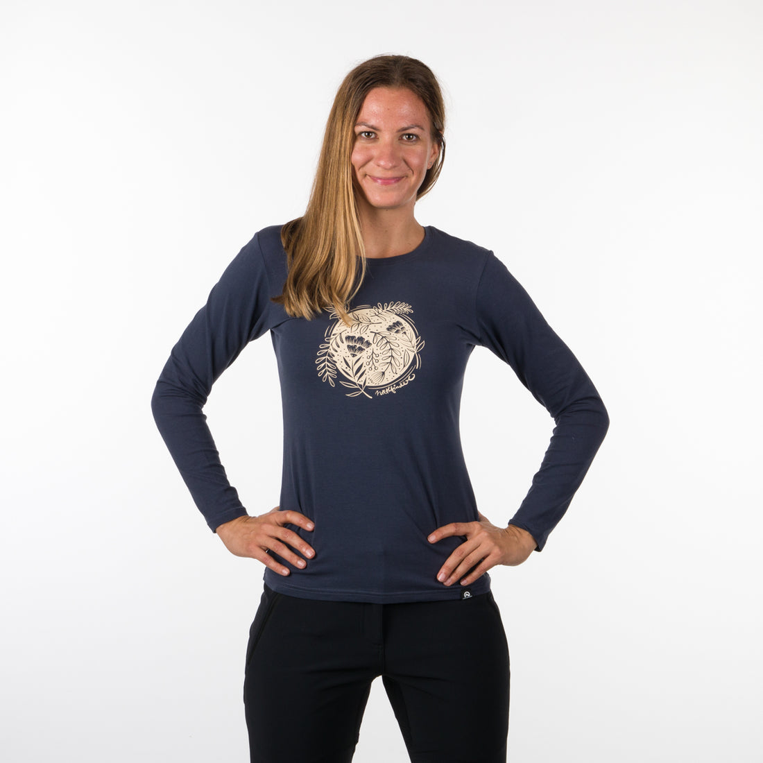 TR-4561OR women's t-shirt print cotton style NICOLE
