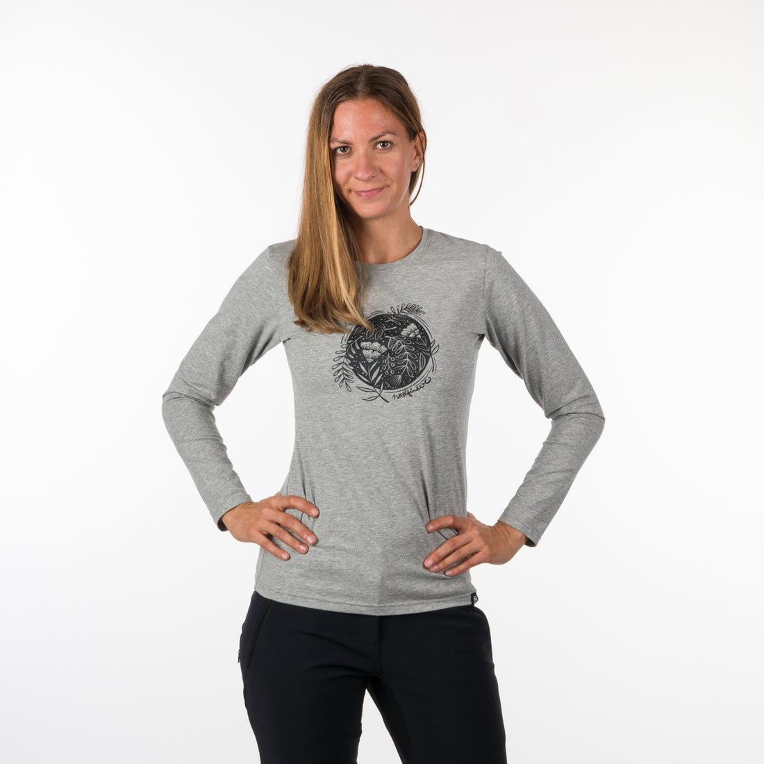 TR-4561OR women's t-shirt print cotton style NICOLE