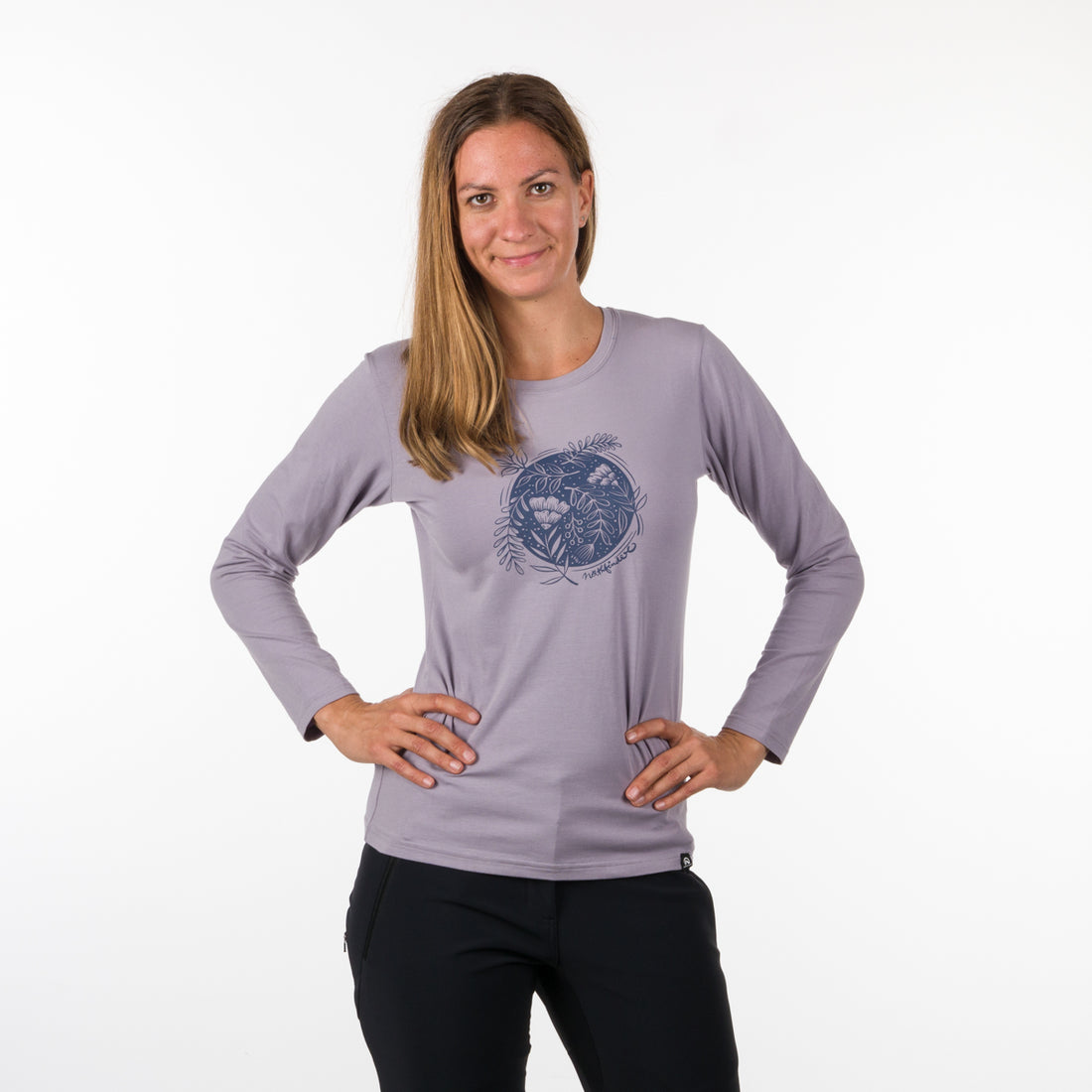 TR-4561OR women's t-shirt print cotton style NICOLE