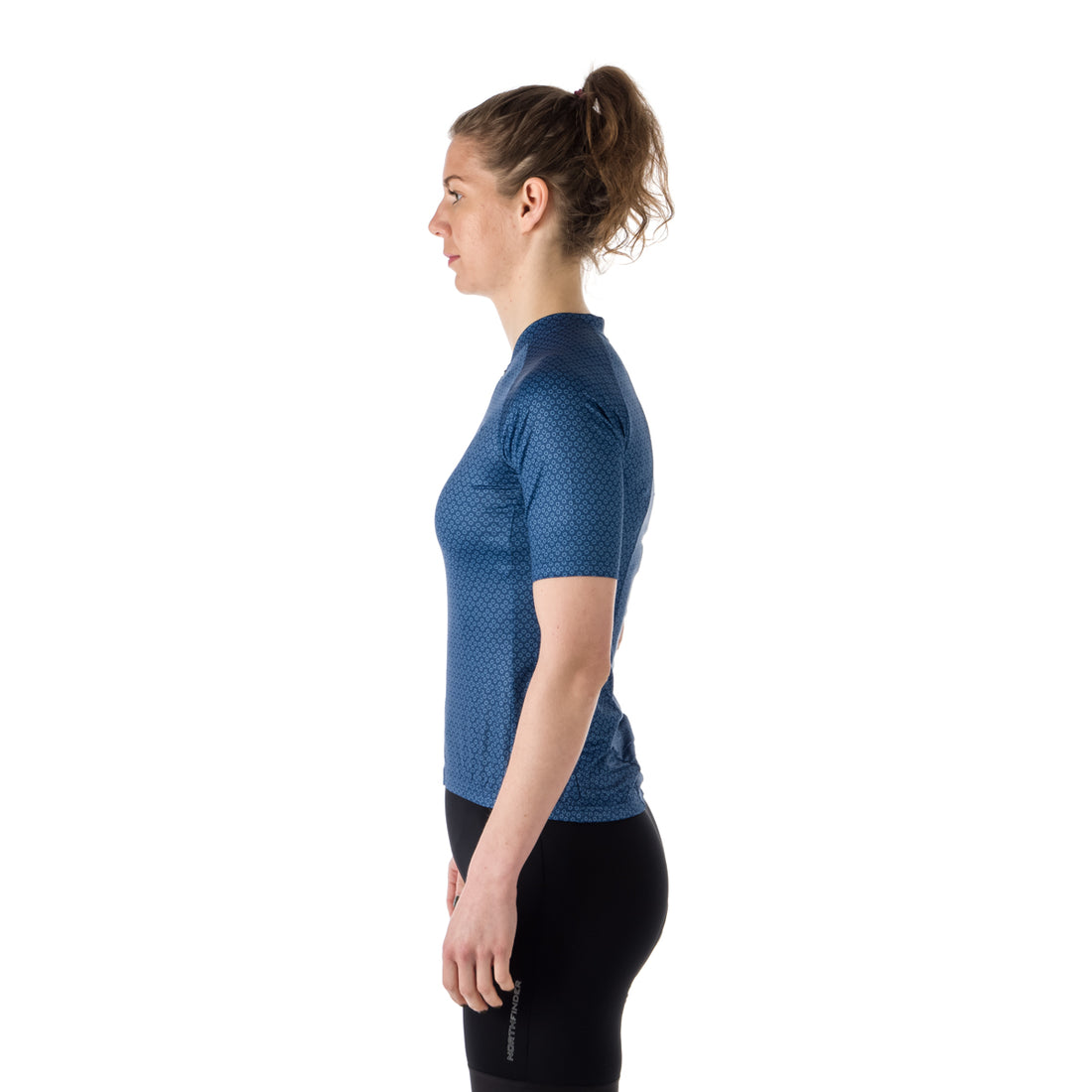 TR-4806MB women's e-bike t-shirt full zip IMANI