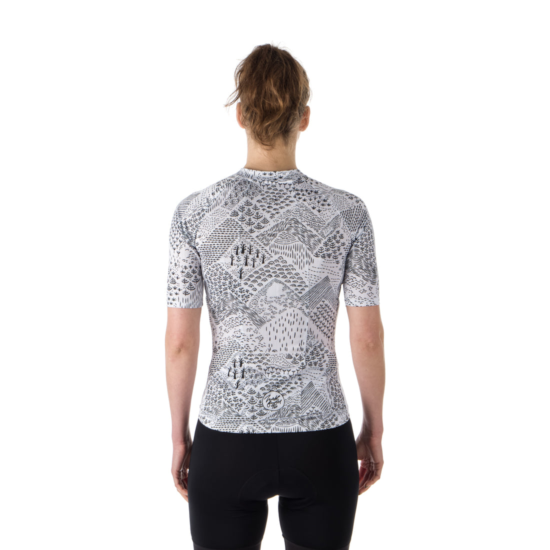 TR-4806MB women's e-bike t-shirt full zip IMANI
