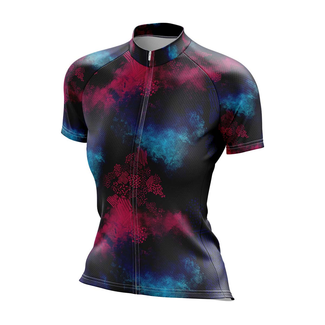 TR-4806MB women's e-bike t-shirt full zip IMANI
