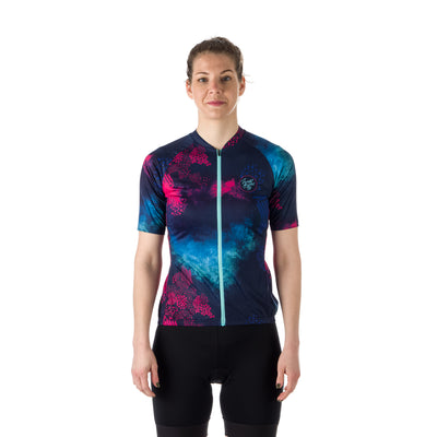 TR-4806MB women's e-bike t-shirt full zip IMANI