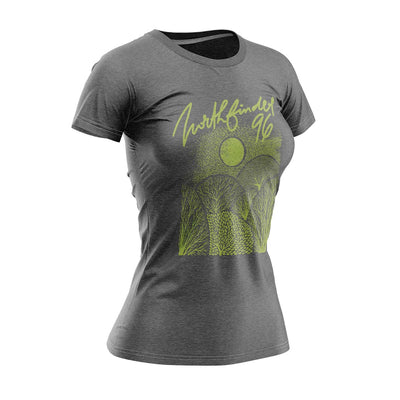TR-4817OR women's active t-shirt with print from recycled fibres JAYLEEN