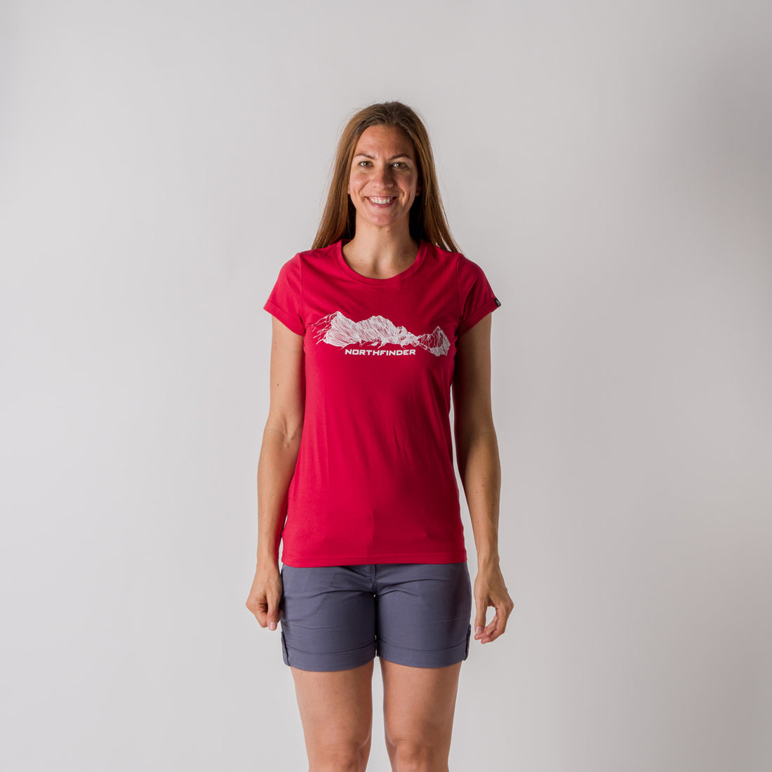 TR-4819OR women's t-shirt cotton style with pictogram KENYA