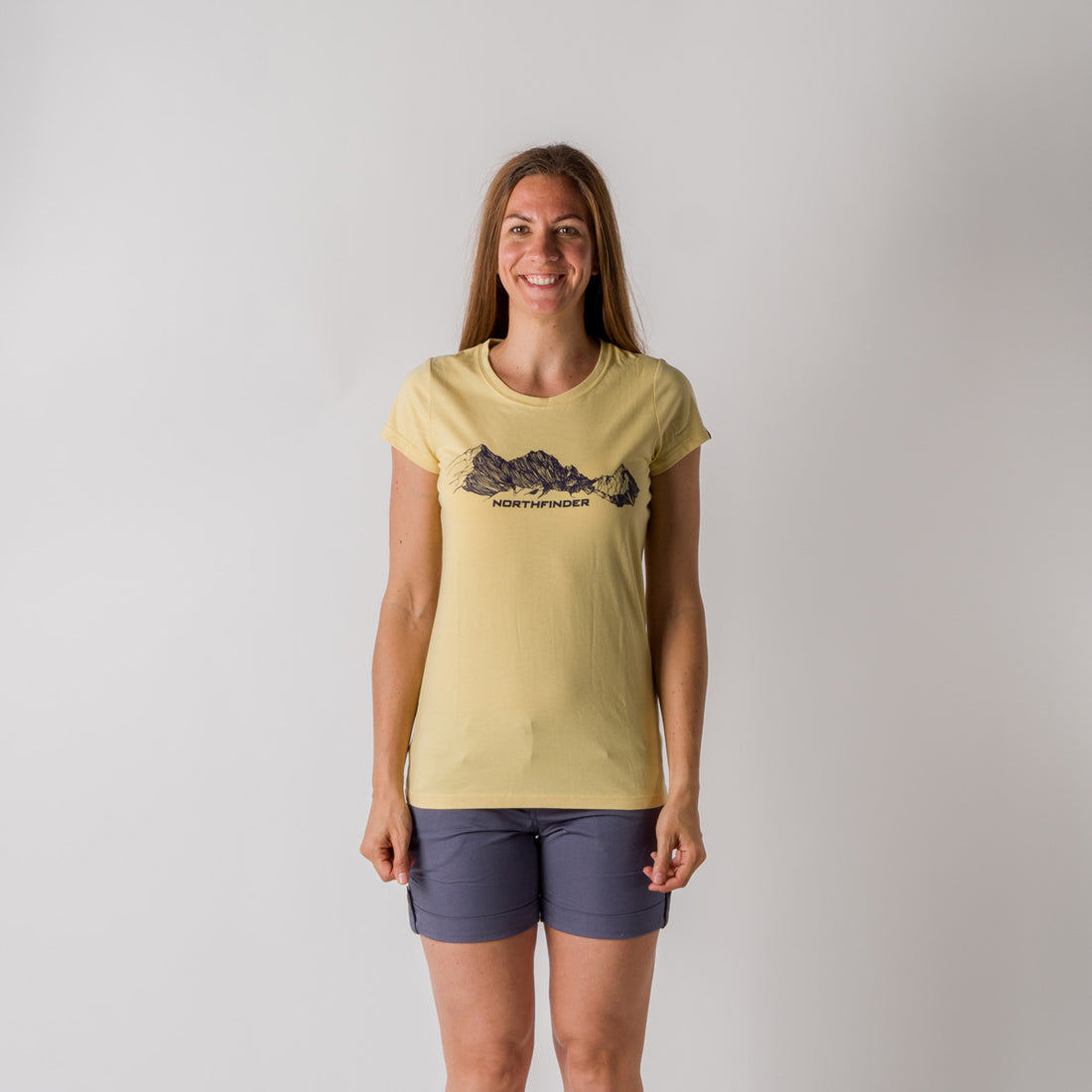 TR-4819OR women's t-shirt cotton style with pictogram KENYA
