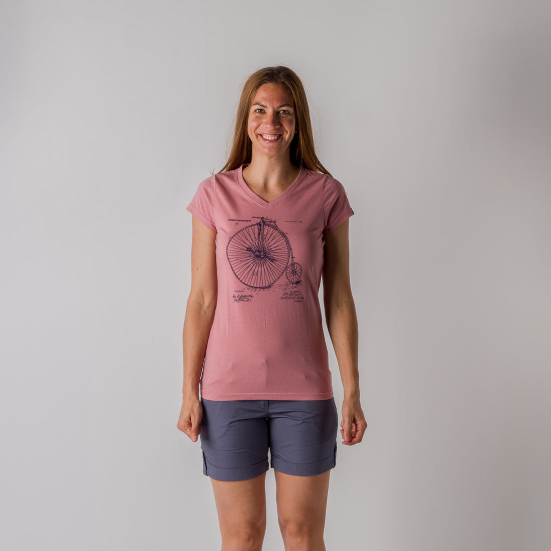 TR-4828SP women's t-shirt cotton style with pictogram KASSIDY