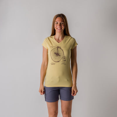 TR-4828SP women's t-shirt cotton style with pictogram KASSIDY