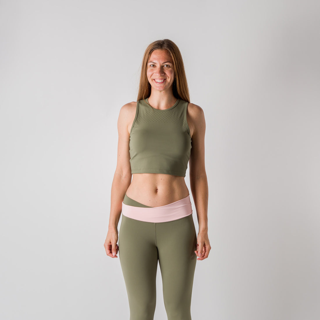 TR-4840SP women's sport cropped top ELSIE