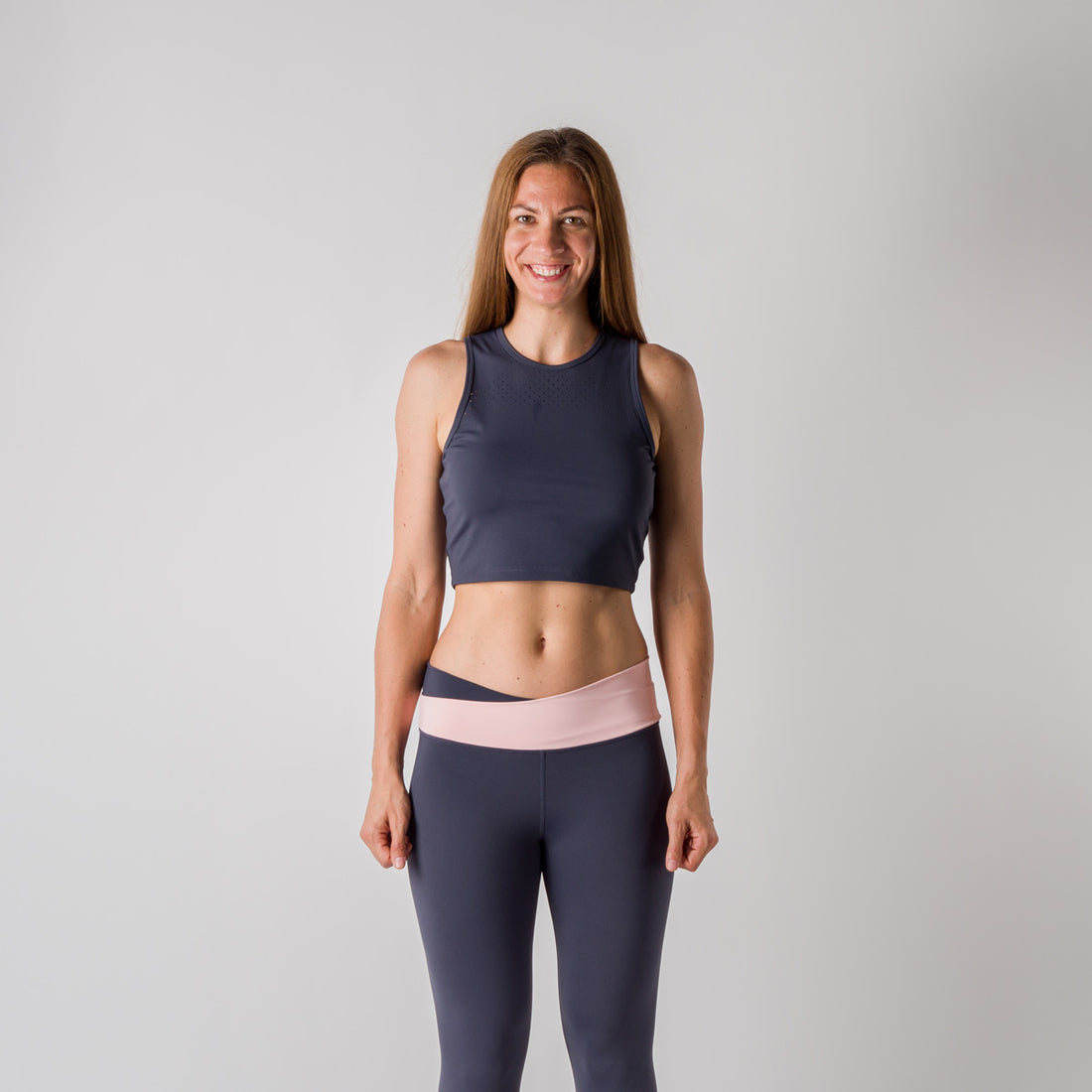 TR-4840SP women's sport cropped top ELSIE