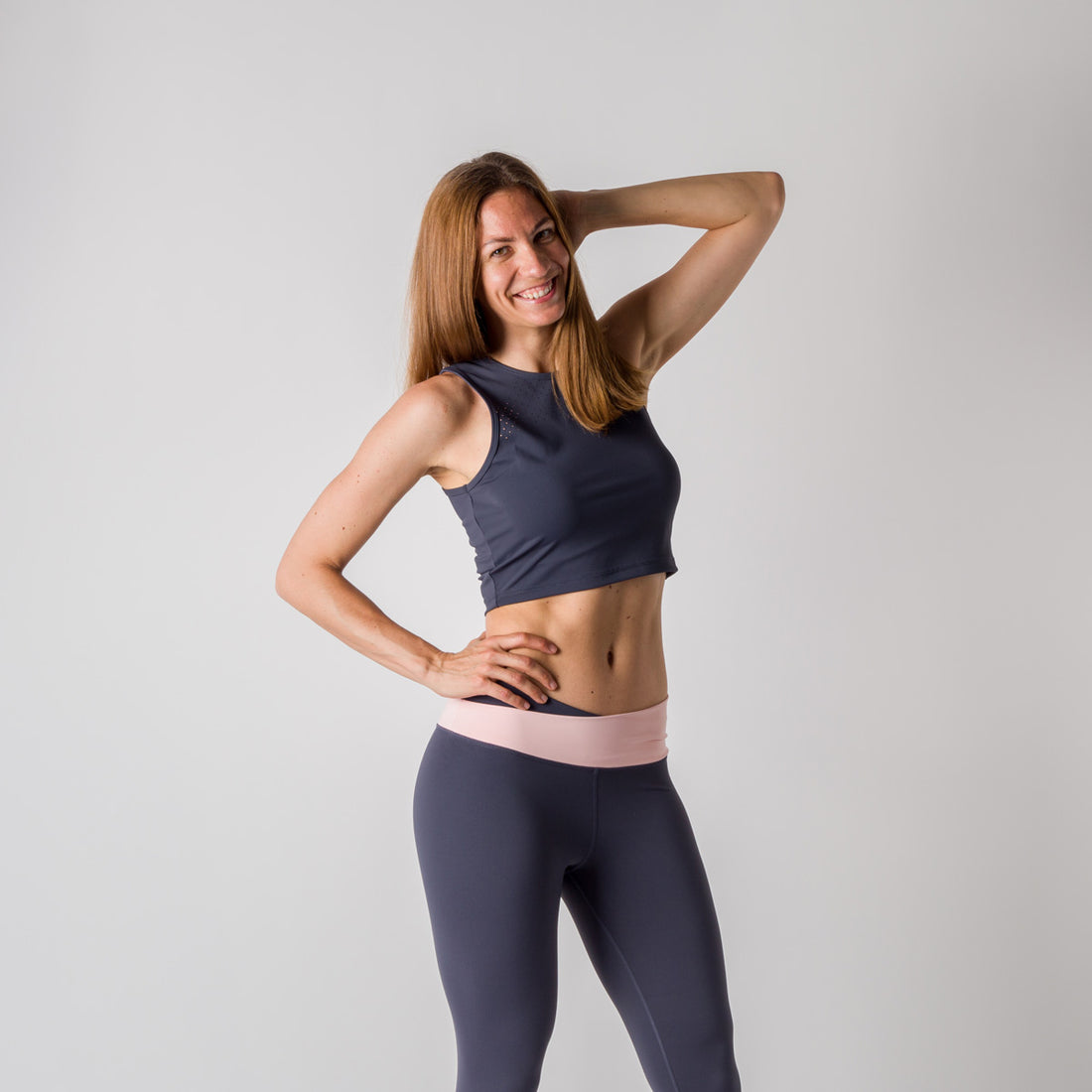TR-4840SP women's sport cropped top ELSIE