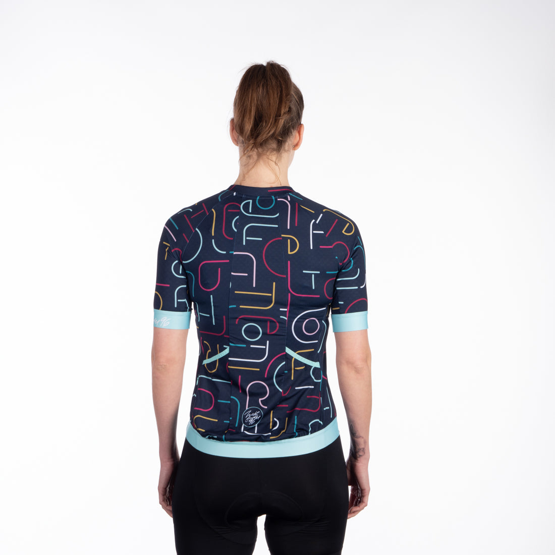 TR-4900MB women's bike active full zipp t-shirt MARGARET
