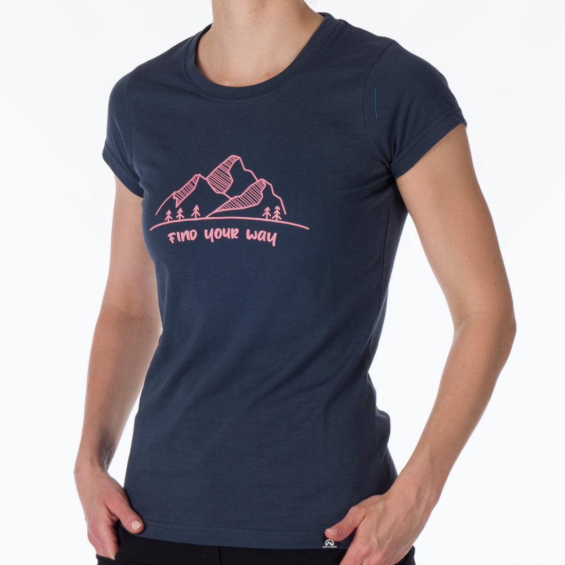 TR-4910OR women's t-shirt cotton style with print MAUD
