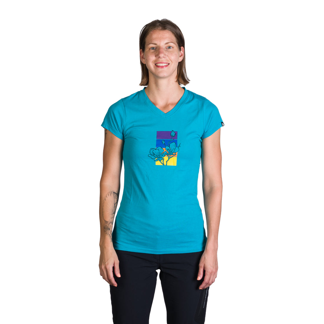 TR-4914OR women's t-shirt cotton style with print MEAGAN