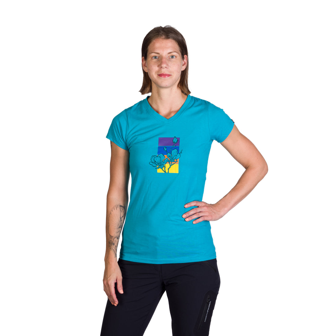 TR-4914OR women's t-shirt cotton style with print MEAGAN