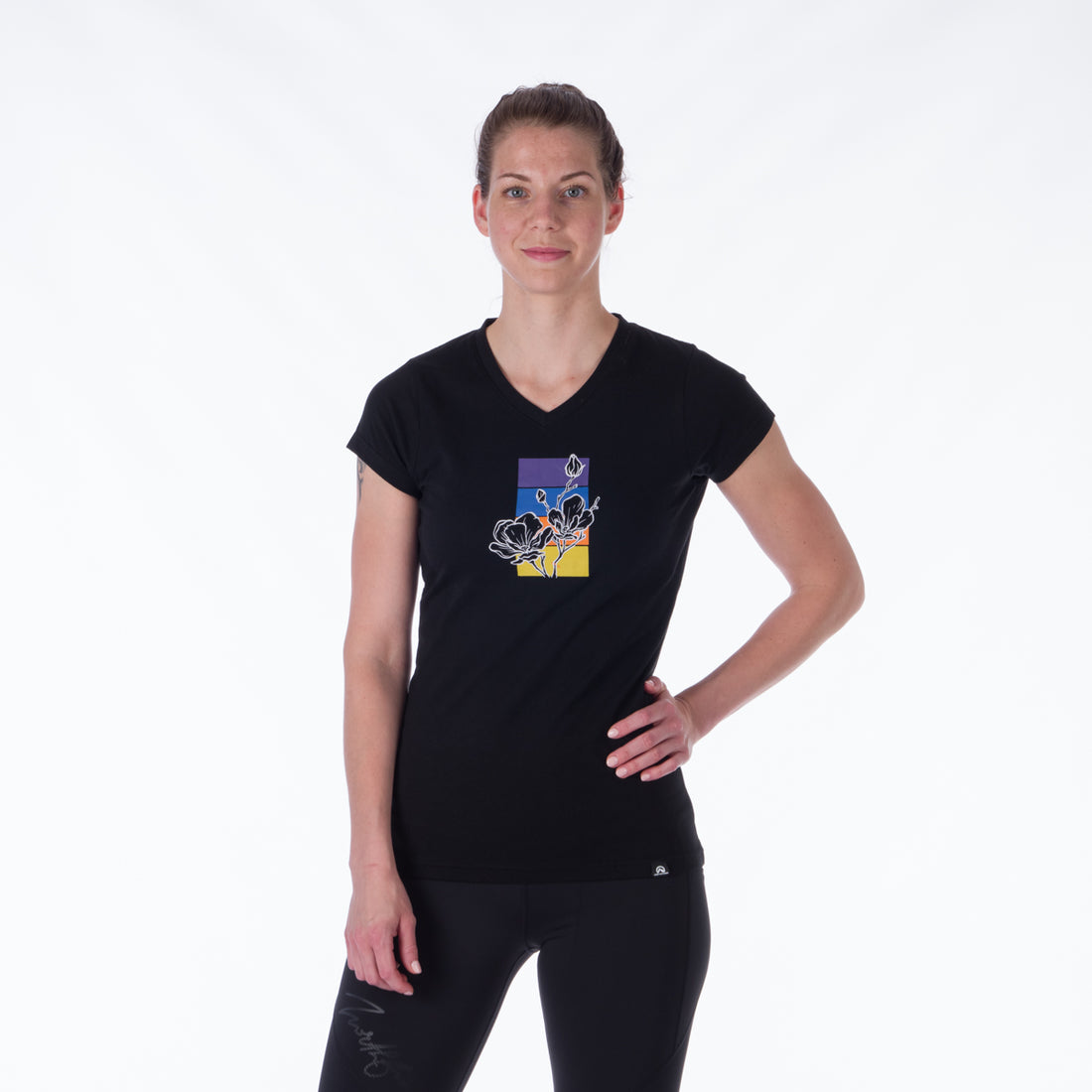 TR-4914OR women's t-shirt cotton style with print MEAGAN