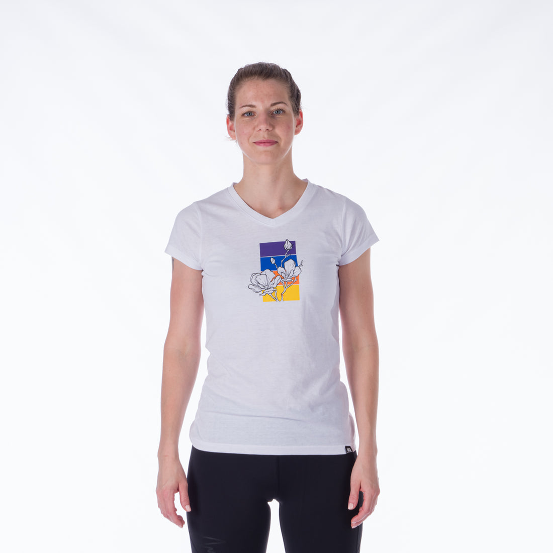 TR-4914OR women's t-shirt cotton style with print MEAGAN