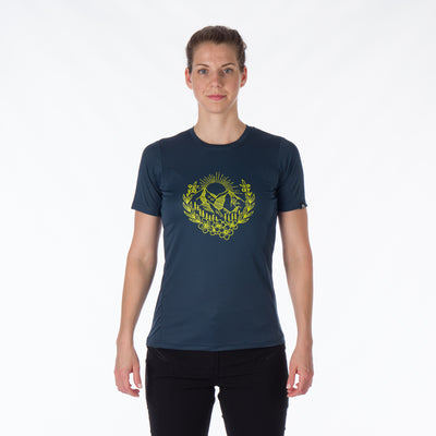 TR-4916OR women's technical t-shirt with pictogram MILDRED