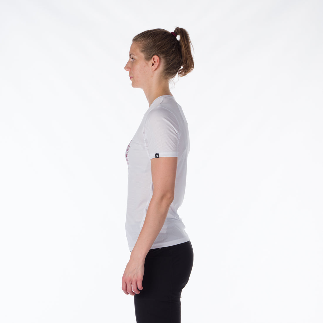TR-4916OR women's technical t-shirt with pictogram MILDRED