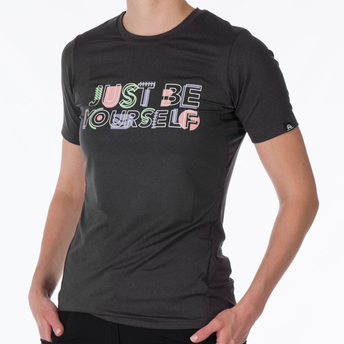 TR-4918OR women's active t-shirt with print from recycled fibers MINNIE
