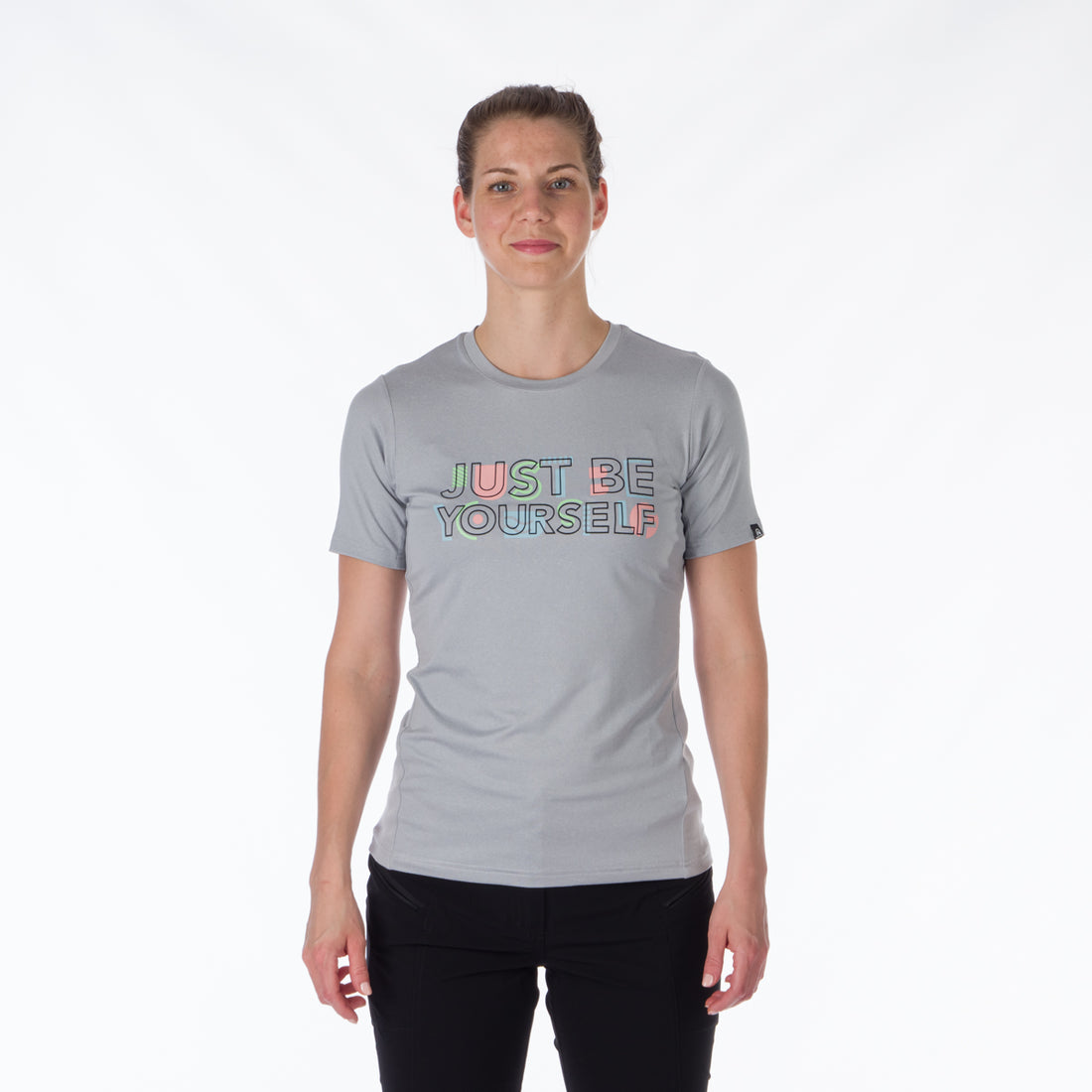 TR-4918OR women's active t-shirt with print from recycled fibers MINNIE