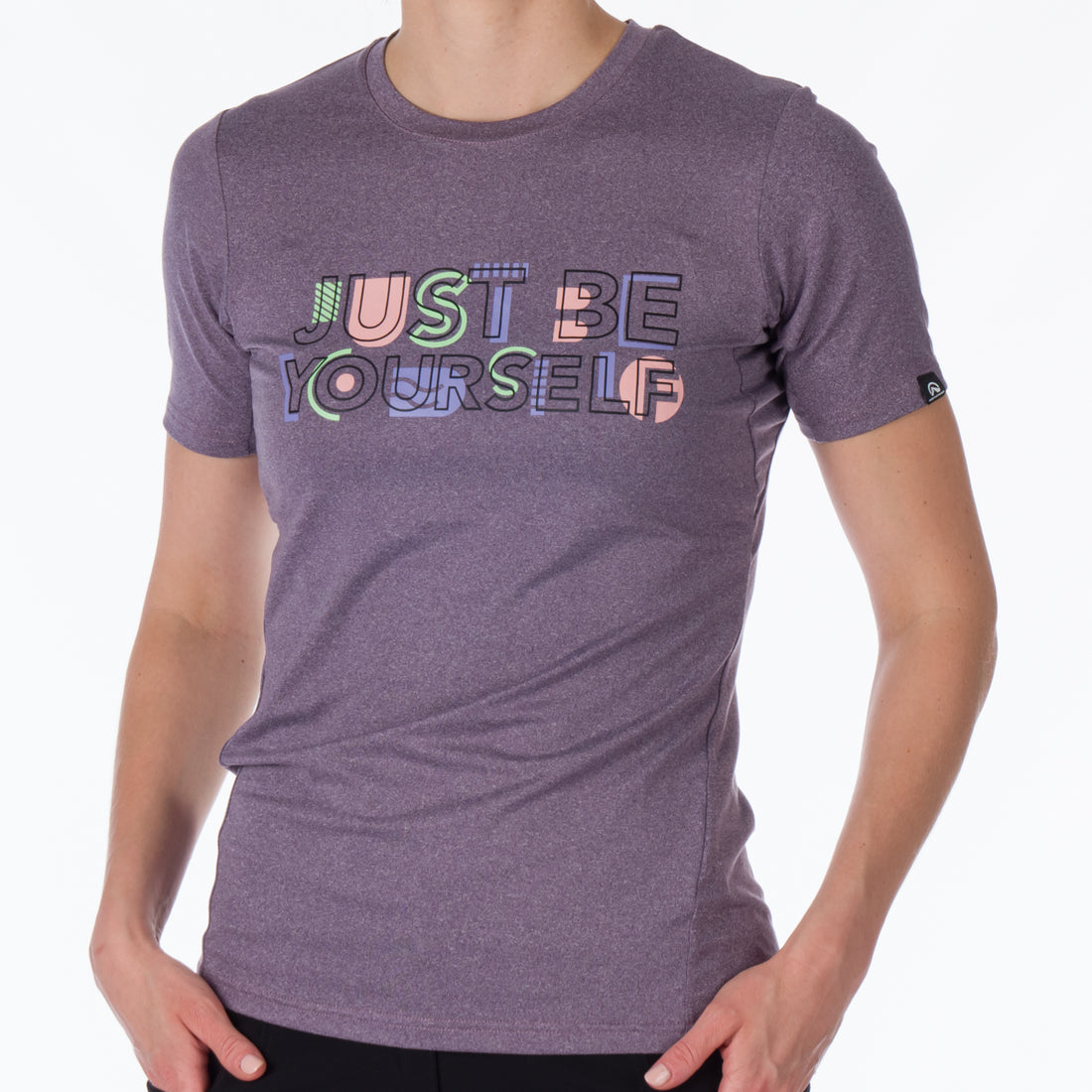 TR-4918OR women's active t-shirt with print from recycled fibers MINNIE