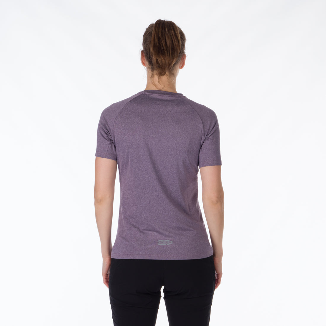 TR-4919OR women's active t-shirt with print from recycled fibers MISHA