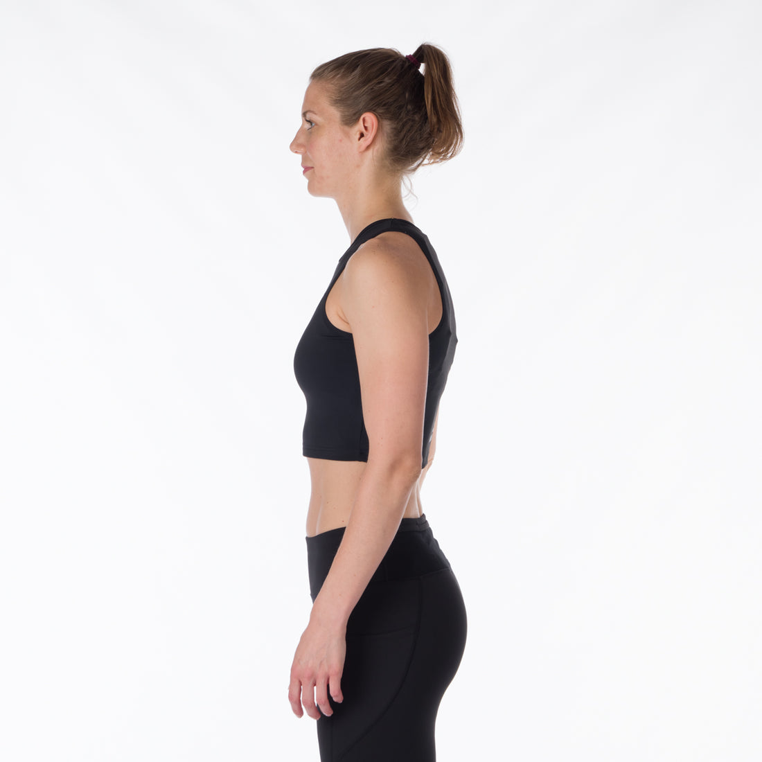 TR-4927SP women's sport cropped top NELL