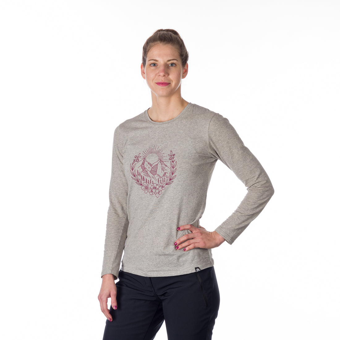 TR-4942OR women's t-shirt with print cotton style DOROTHEA