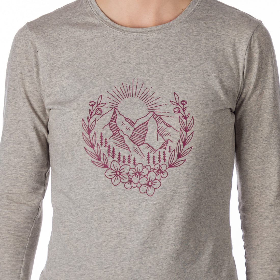 TR-4942OR women's t-shirt with print cotton style DOROTHEA