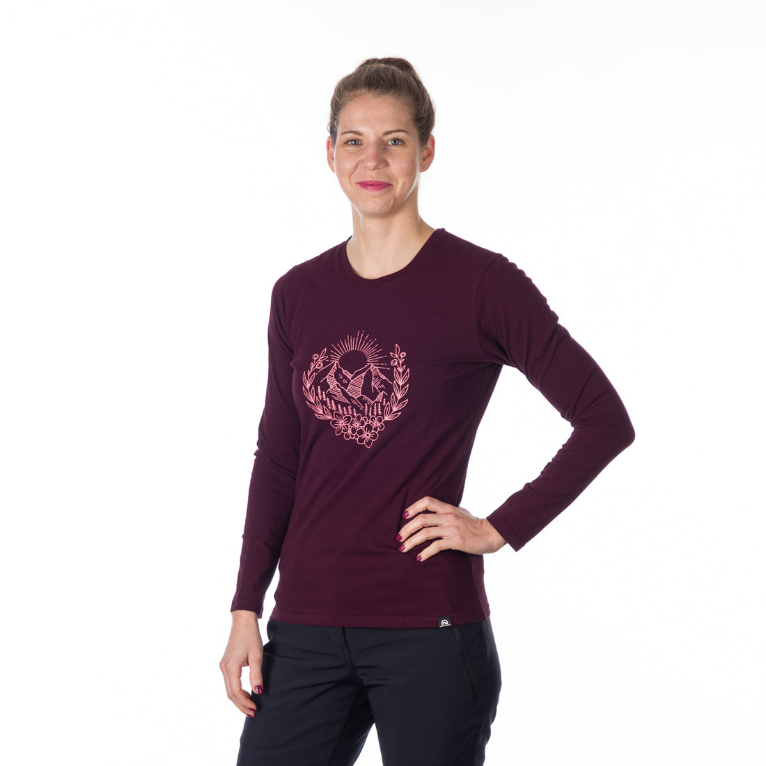 TR-4942OR women's t-shirt with print cotton style DOROTHEA
