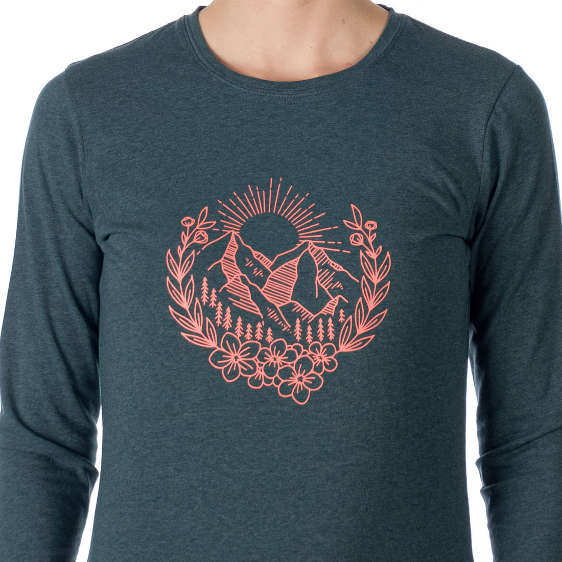 TR-4942OR women's t-shirt with print cotton style DOROTHEA