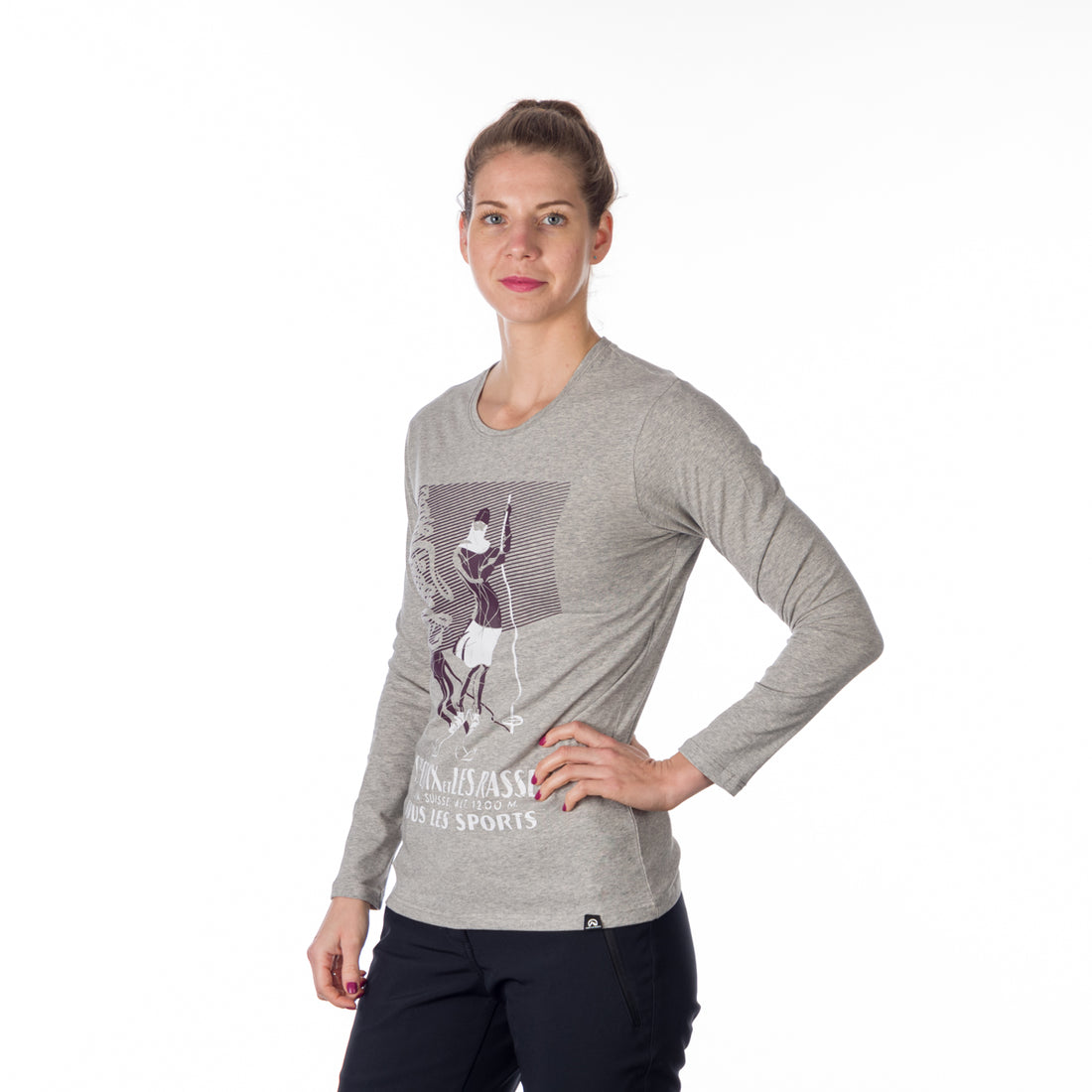 TR-4945SP women's t-shirt with print cotton style FAYE