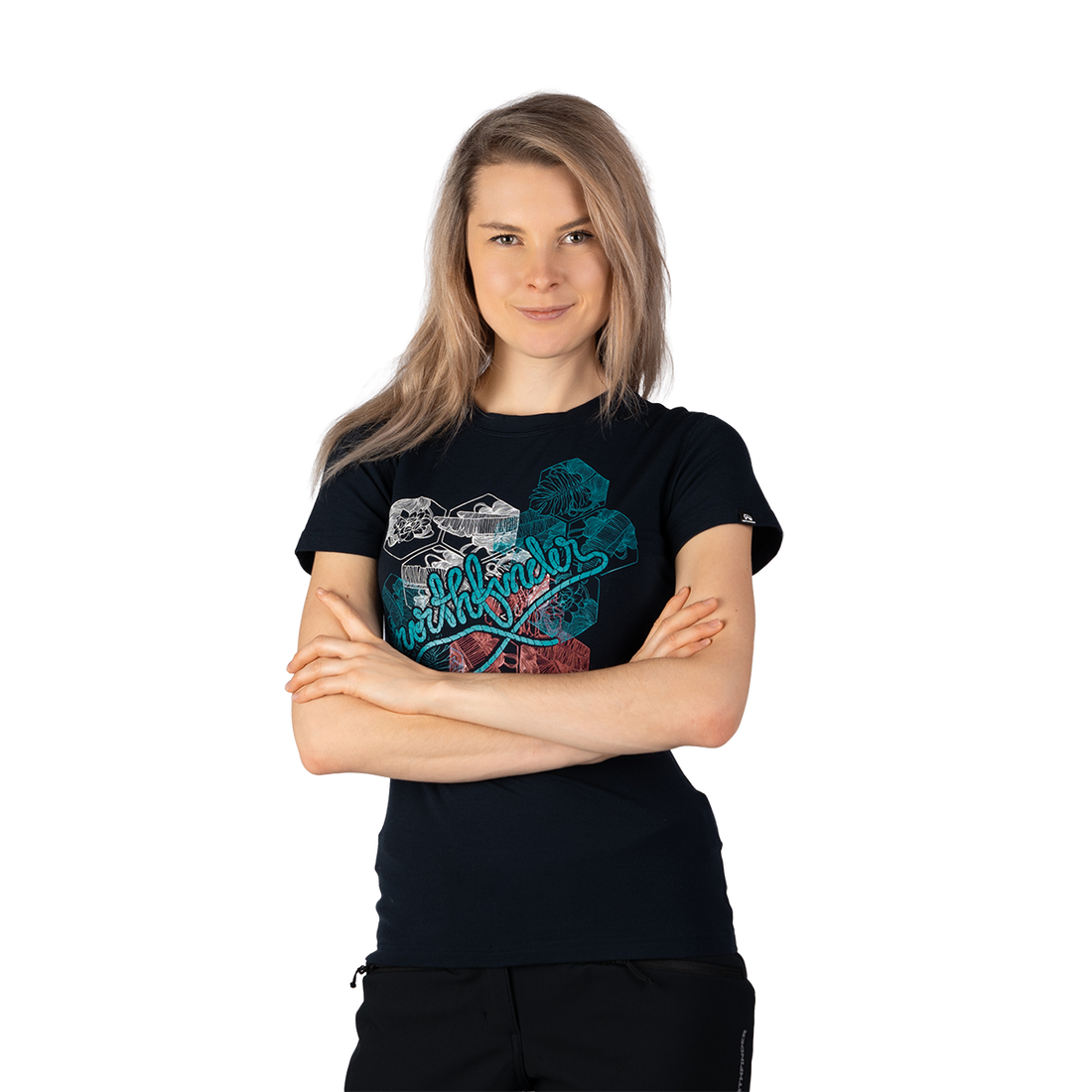 TR-49521OR women's outdoor merino T-shirt ARGENTERA1