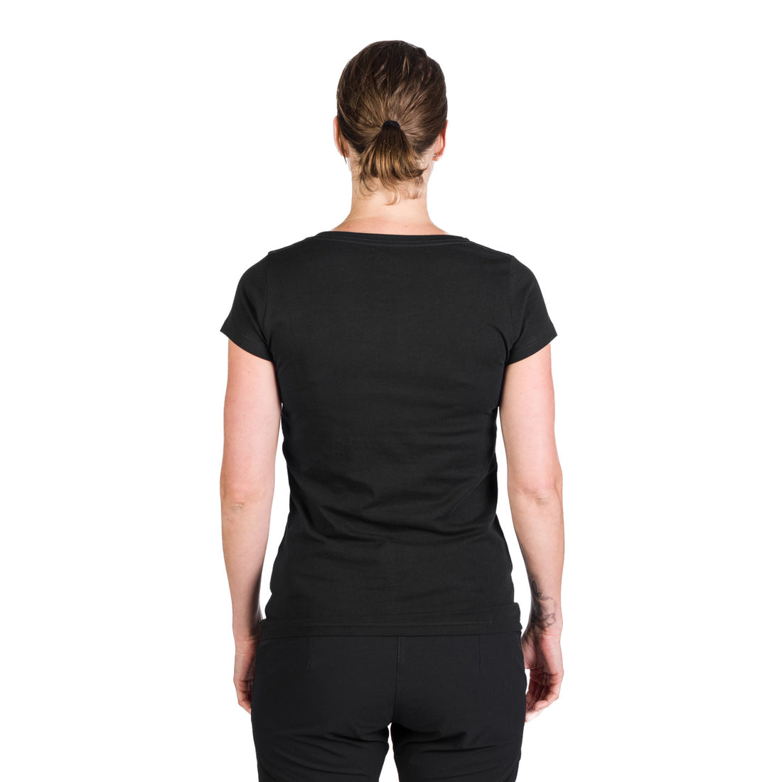 TR-4955OR women's organic cotton t-shirt with print JUDITH