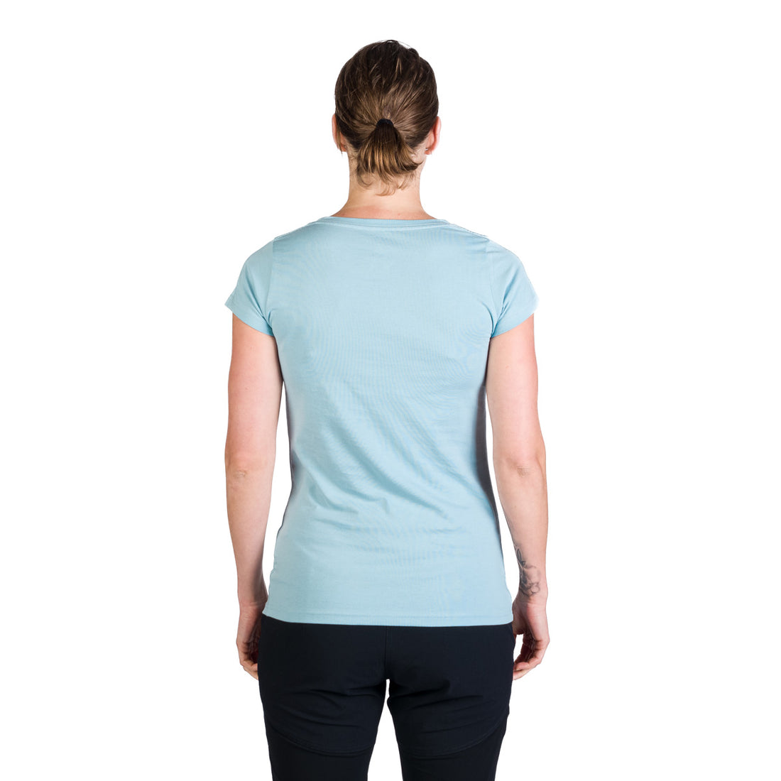 TR-4955OR women's organic cotton t-shirt with print JUDITH