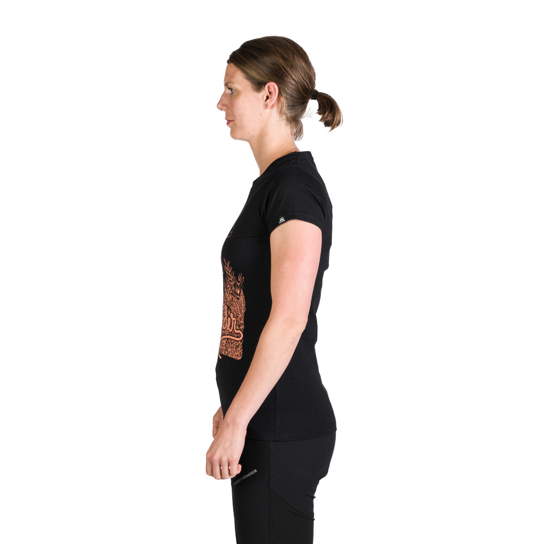 TR-4956OR women's casual t-shirt with print MABLE
