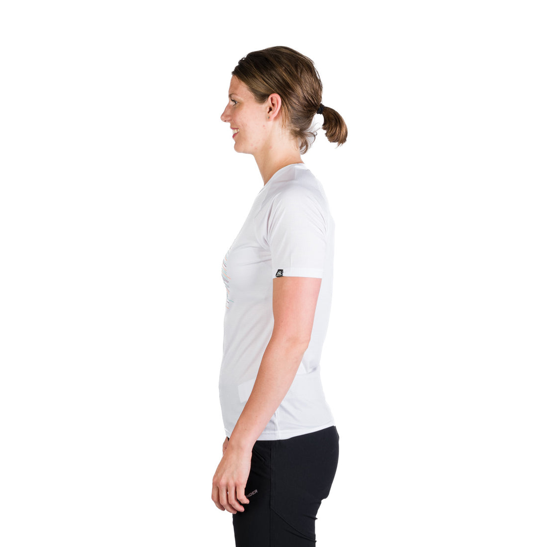 TR-4959OR women's technical t-shirt with print LYNDA