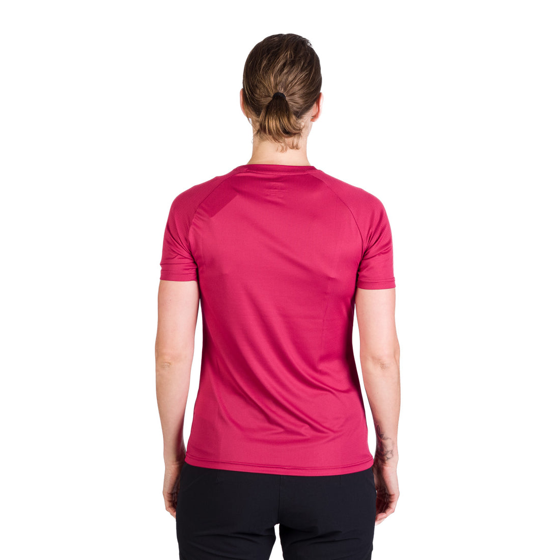TR-4959OR women's technical t-shirt with print LYNDA